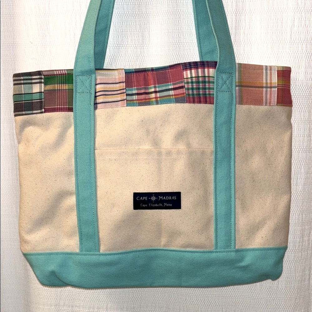 Multicolor Canvas Tote Bag